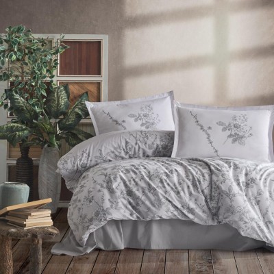 Lenjerie de pat ranforce clasy king size (canvas v4)